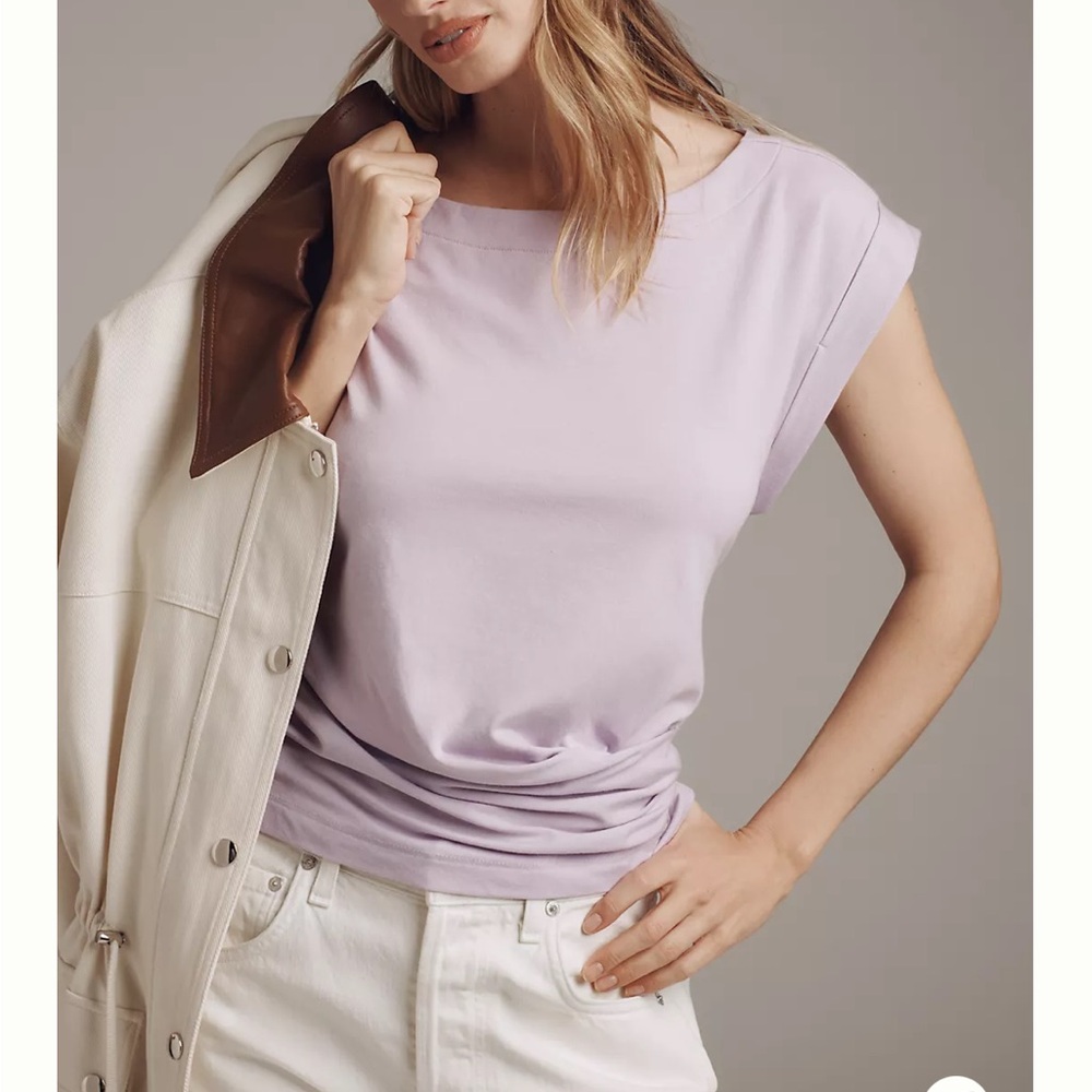 Anthropologie Lavender Top